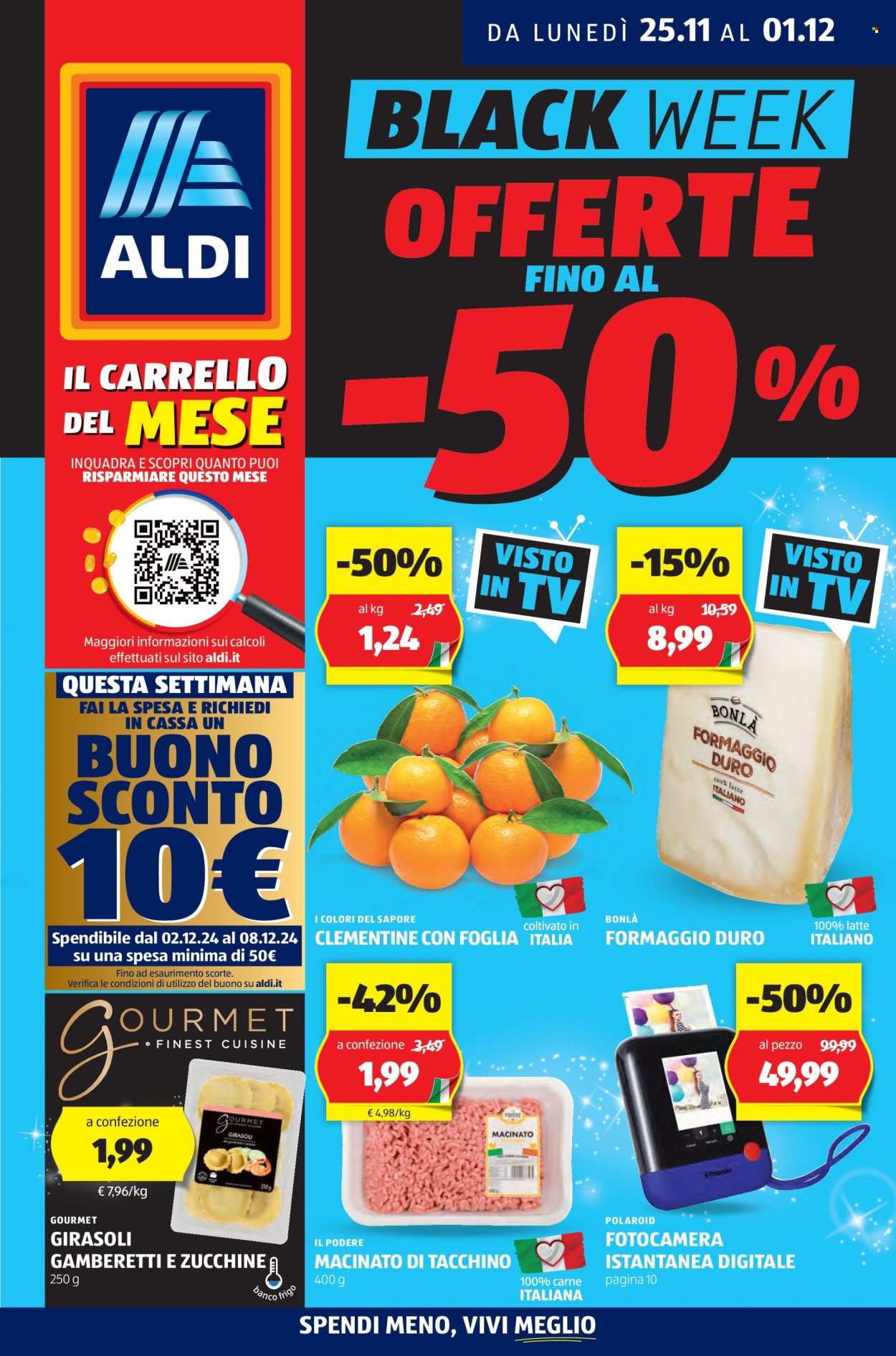 Leták Aldi - 25.11.2024 - 1.12.2024. Strana 1