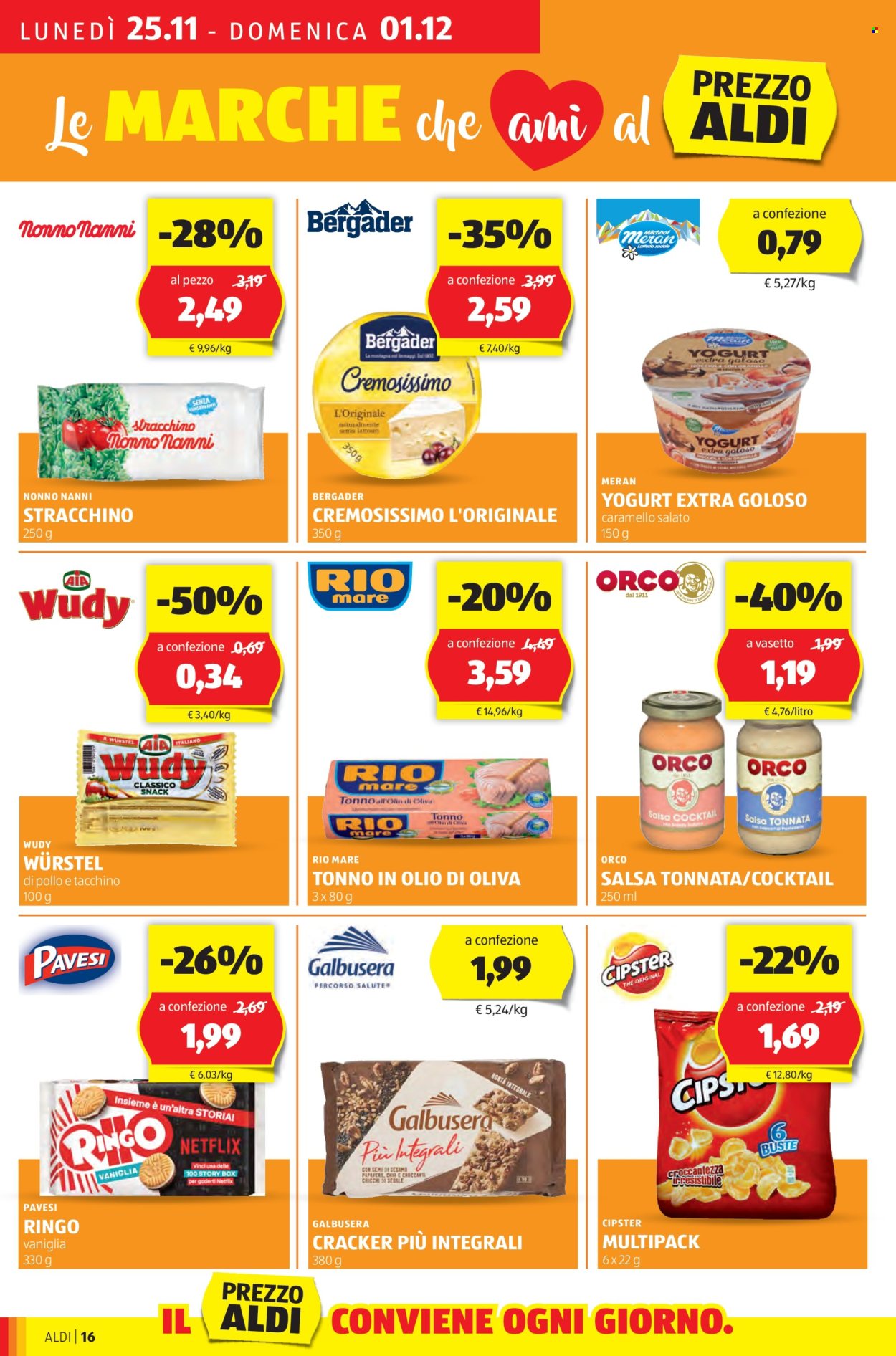 Volantino Aldi - 25/11/2024 - 1/12/2024. Pagina 16