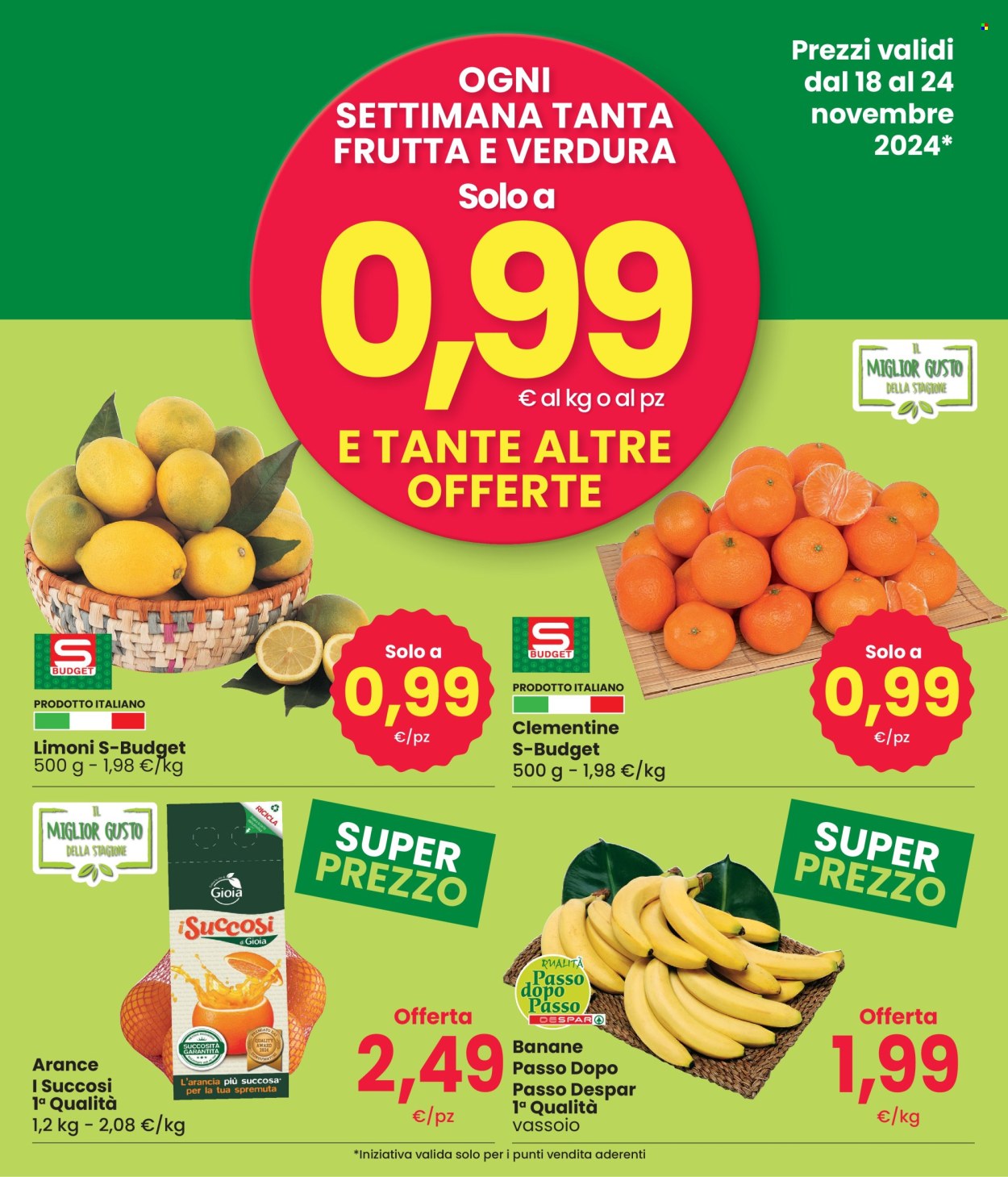 Volantino Eurospar - 18/11/2024 - 24/11/2024. Pagina 2