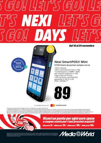 Volantino MediaWorld - 18/11/2024 - 24/11/2024.