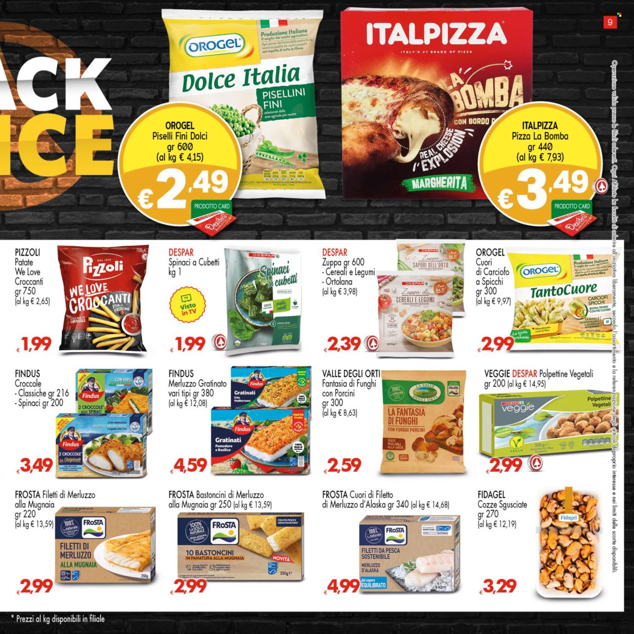 Volantino Eurospar - 21/11/2024 - 4/12/2024. Pagina 9