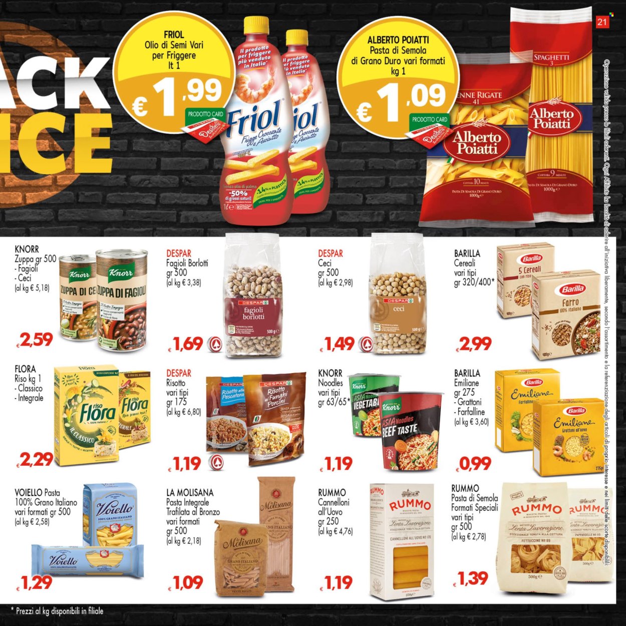 Volantino Eurospar - 21/11/2024 - 4/12/2024. Pagina 21