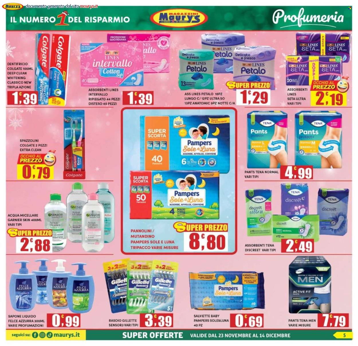 Volantino Maury's - 23/11/2024 - 14/12/2024. Pagina 5