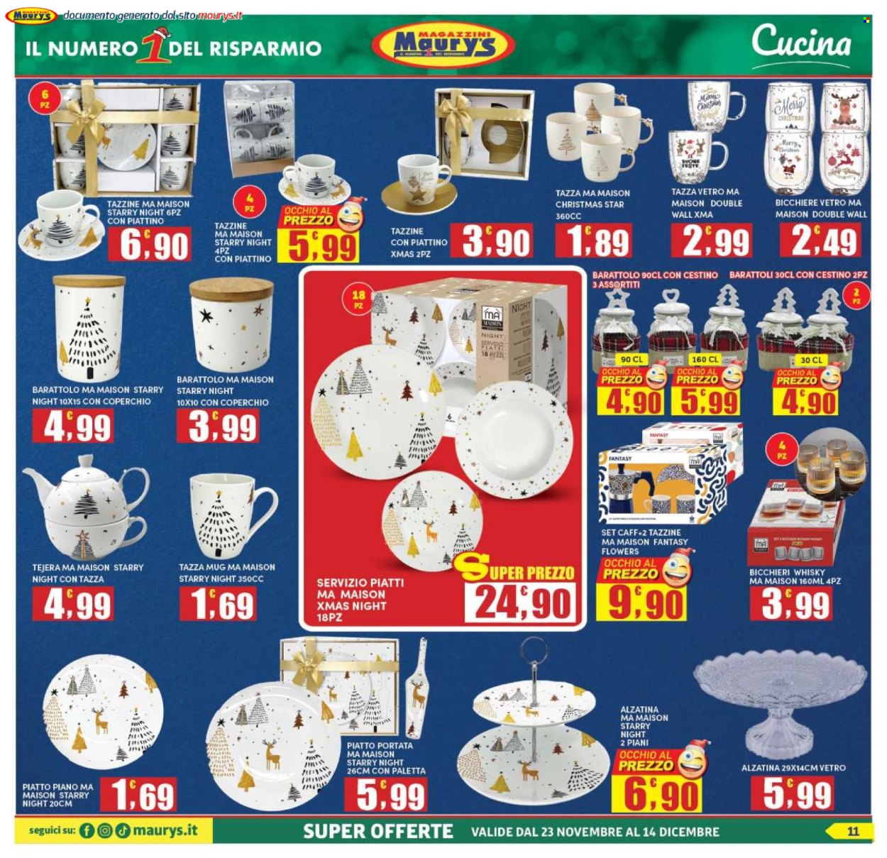 Leták Maury's - 23.11.2024 - 14.12.2024. Strana 11