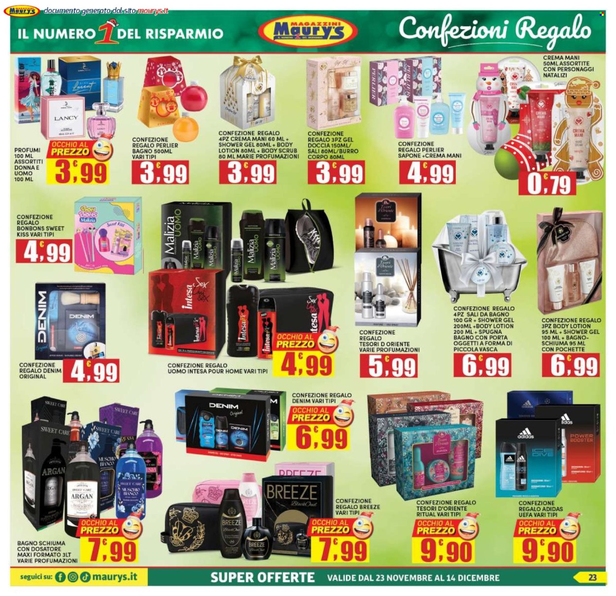Volantino Maury's - 23/11/2024 - 14/12/2024. Pagina 23