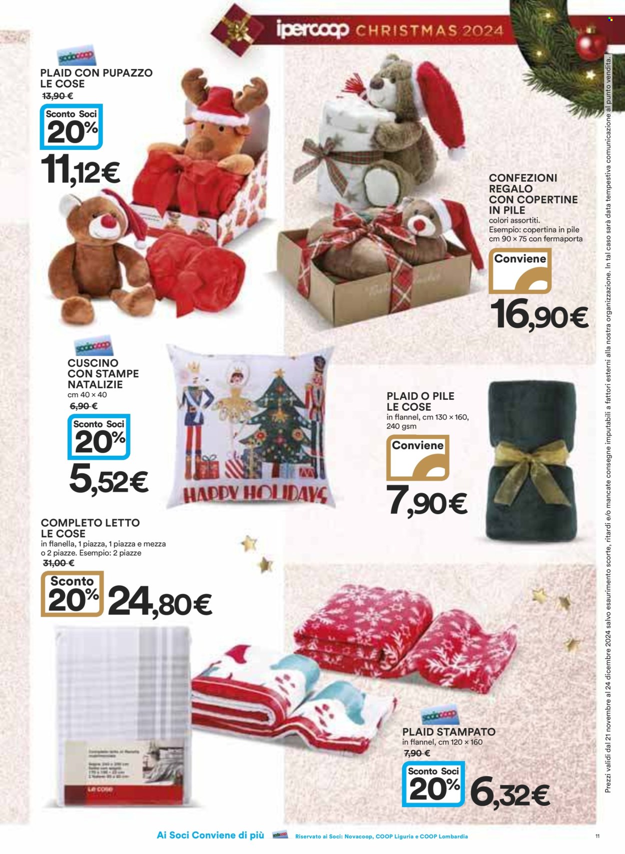 Volantino Coop - 21/11/2024 - 24/12/2024. Pagina 11