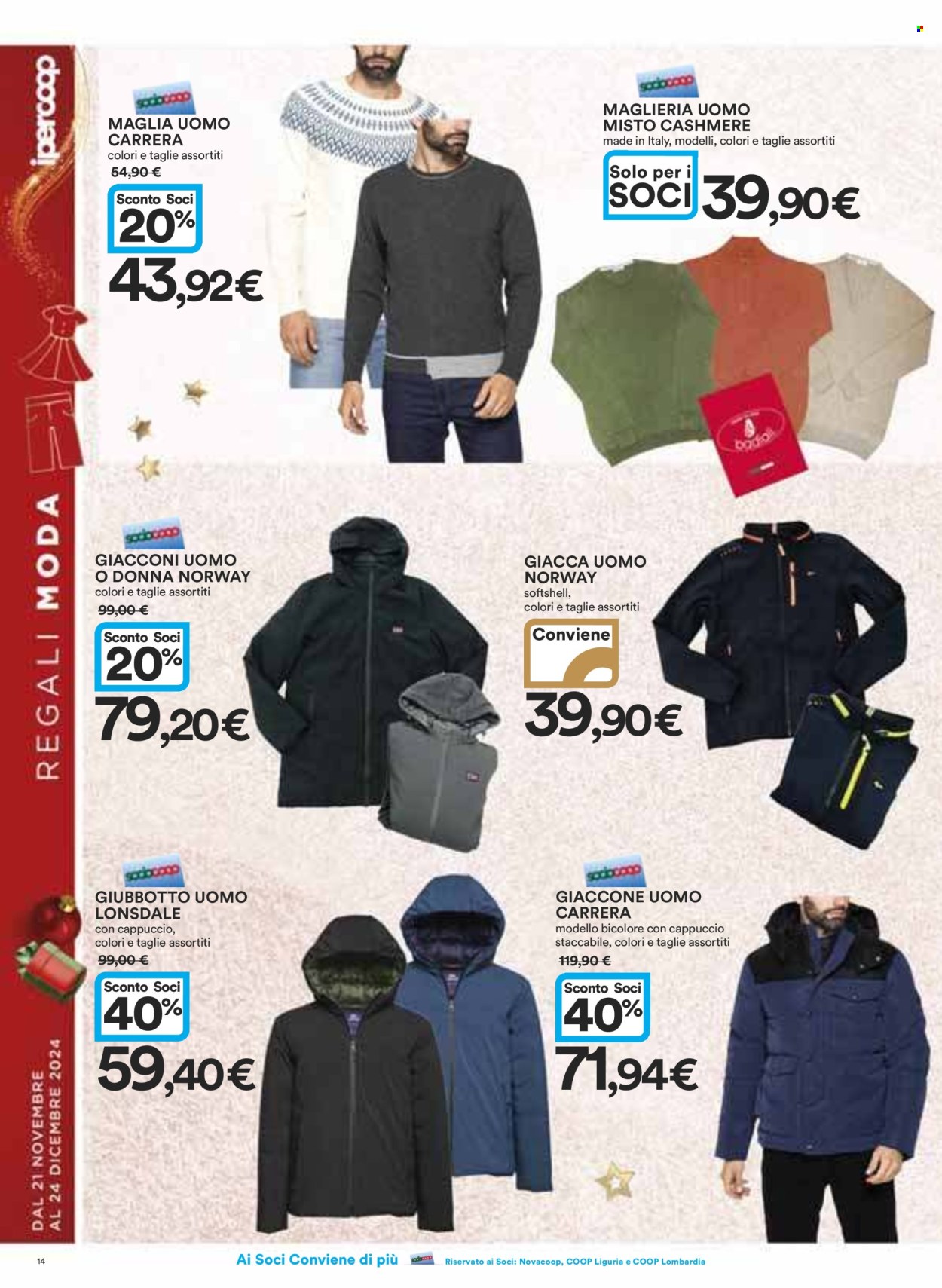Leták Coop - 21.11.2024 - 24.12.2024. Strana 14