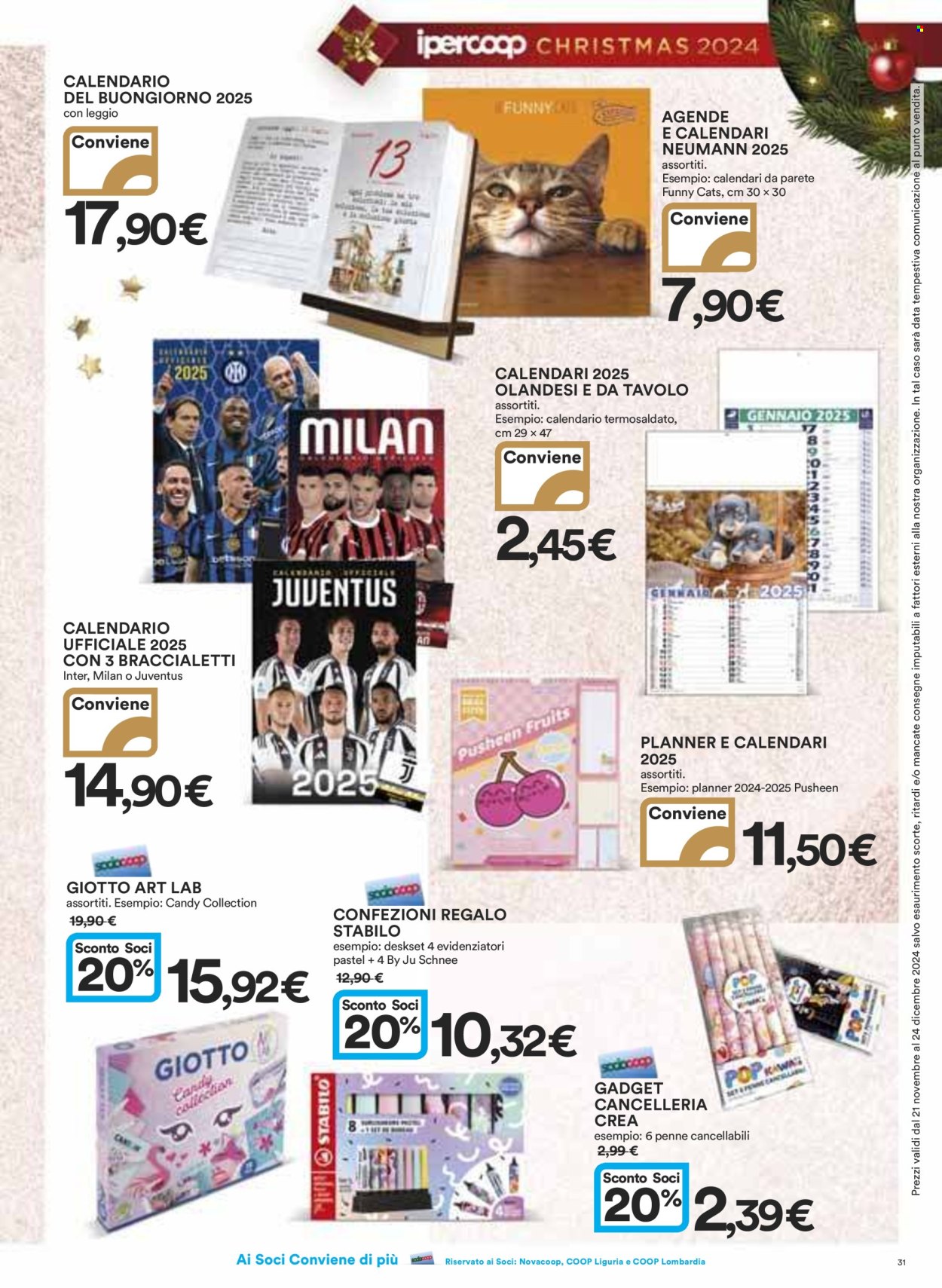 Volantino Coop - 21/11/2024 - 24/12/2024. Pagina 31