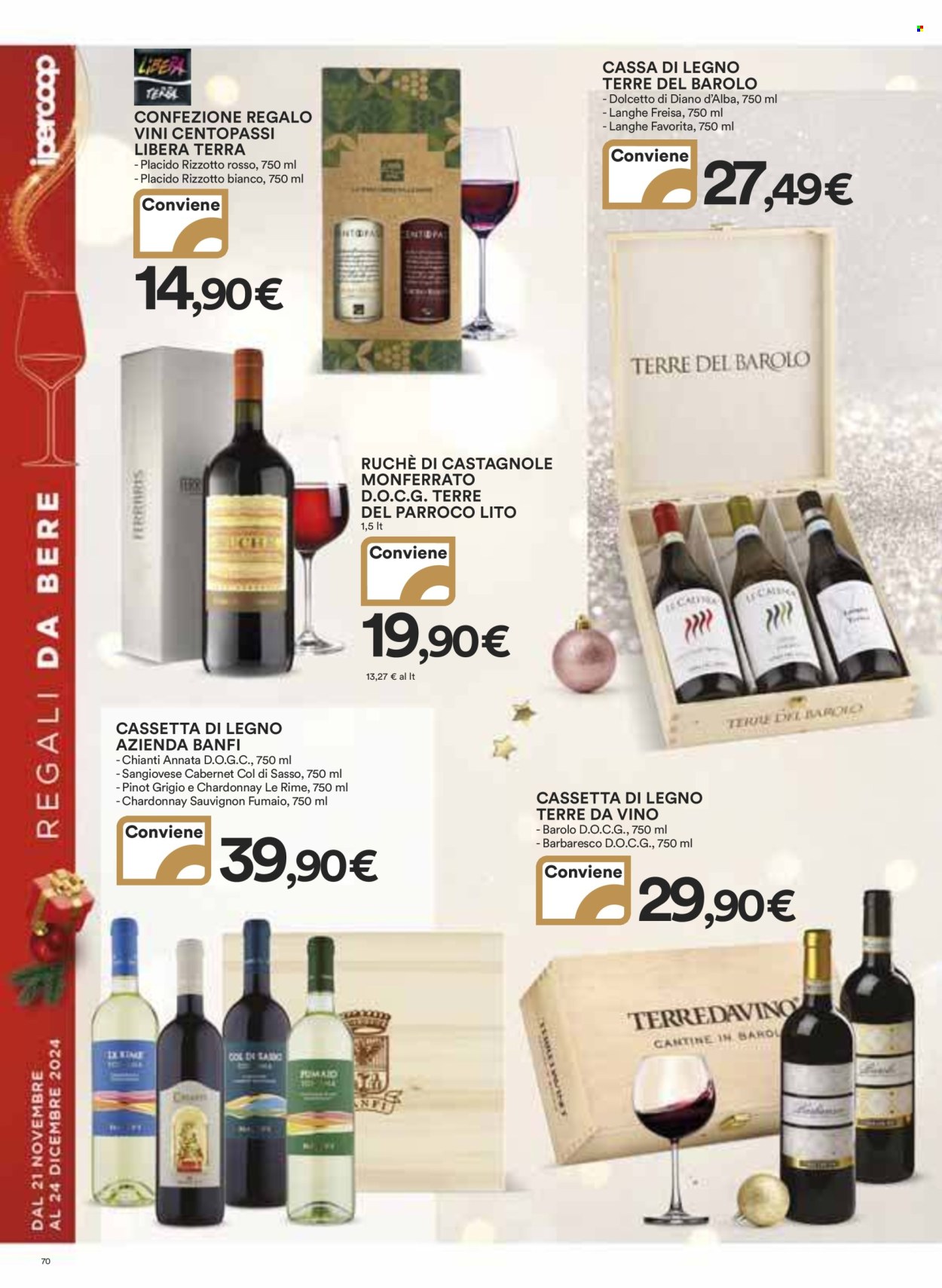 Volantino Coop - 21/11/2024 - 24/12/2024. Pagina 70