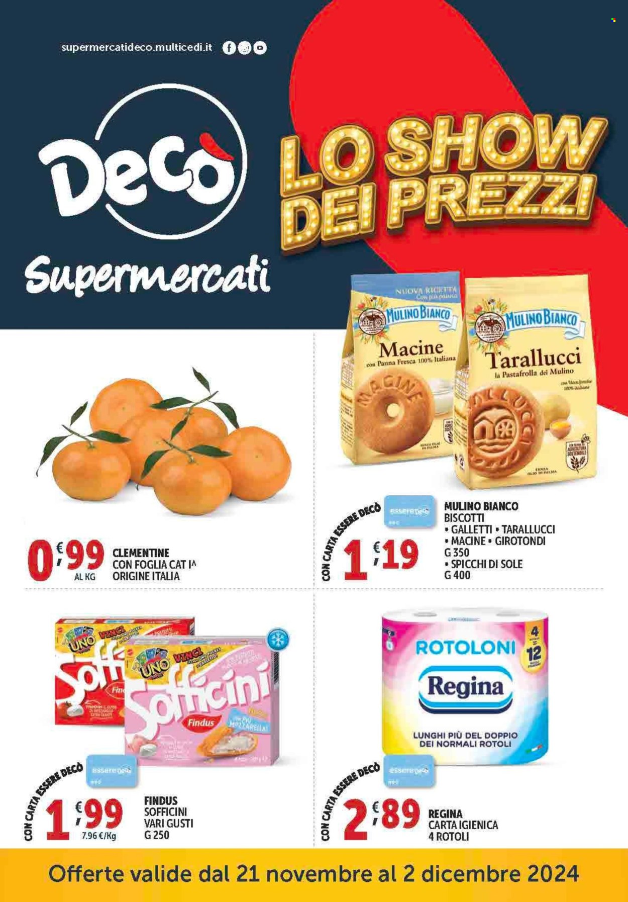 Volantino Deco - 21/11/2024 - 2/12/2024. Pagina 1