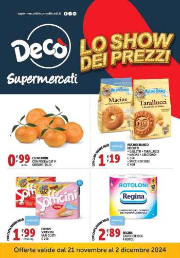 Volantino Deco - 21/11/2024 - 2/12/2024.