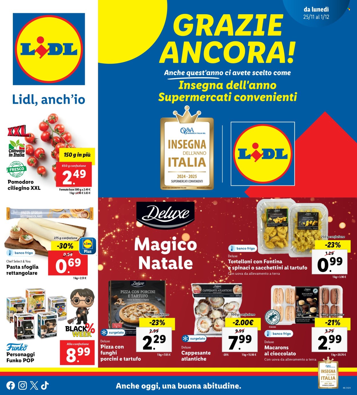 Volantino Lidl - 25/11/2024 - 1/12/2024. Pagina 1