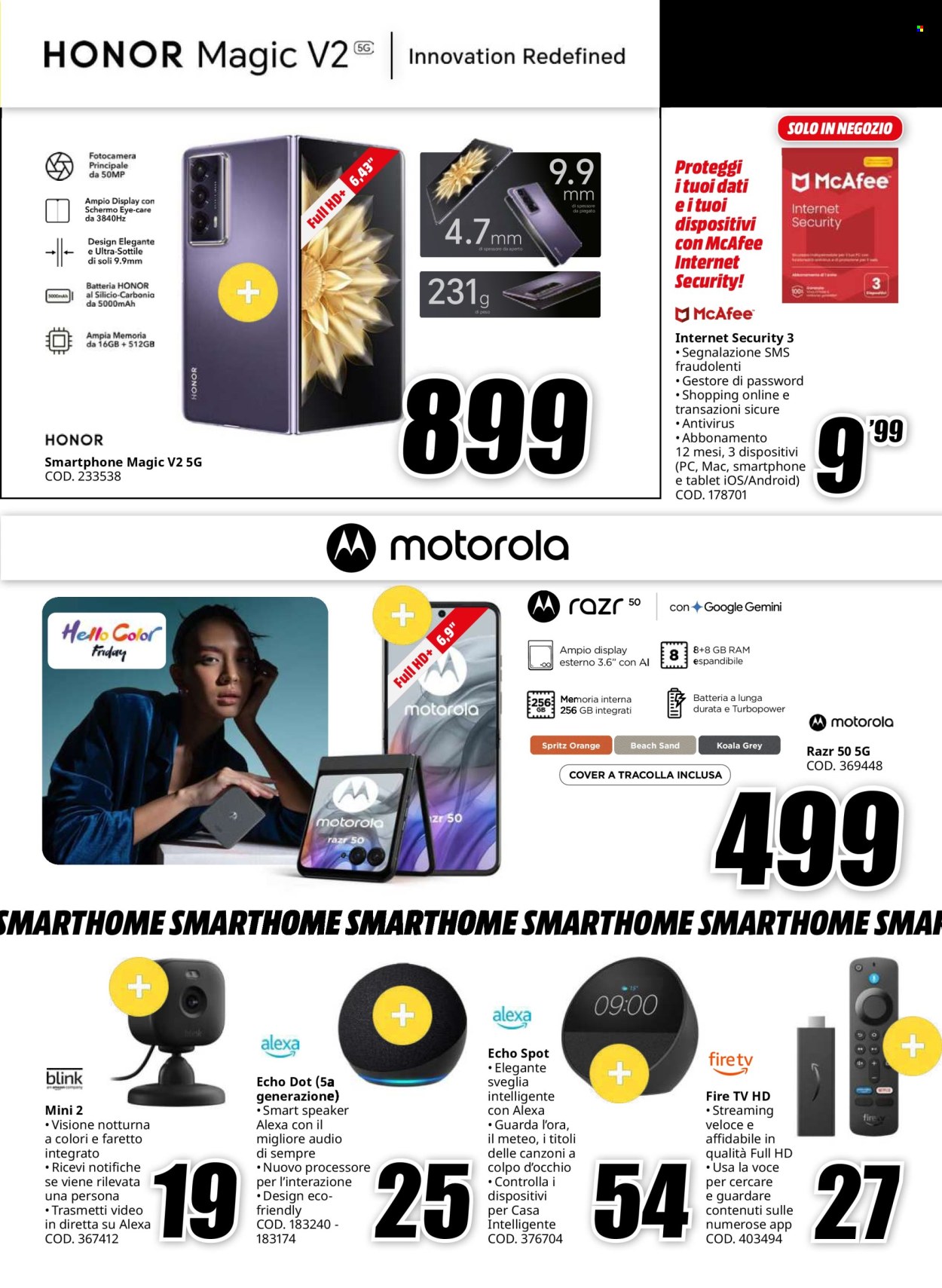 Volantino MediaWorld - 21/11/2024 - 2/12/2024. Pagina 5