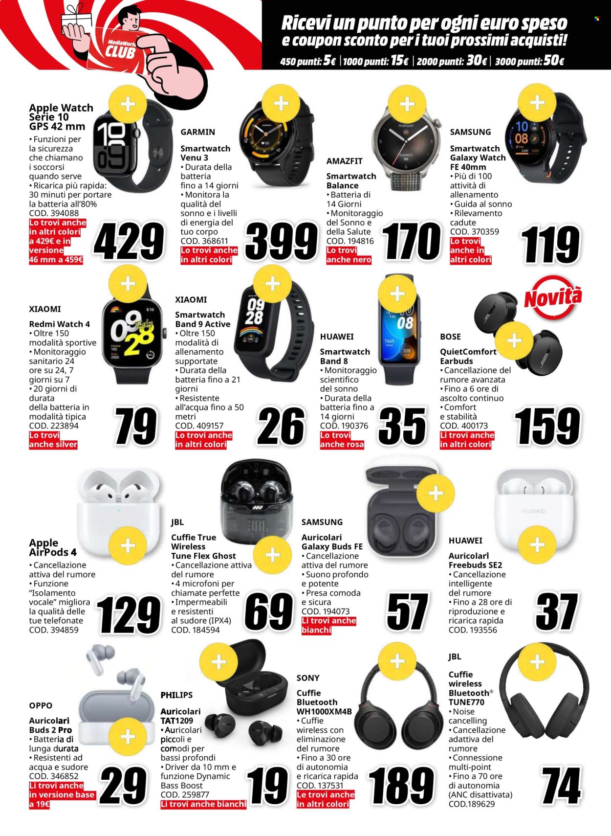 Volantino MediaWorld - 21/11/2024 - 2/12/2024. Pagina 6