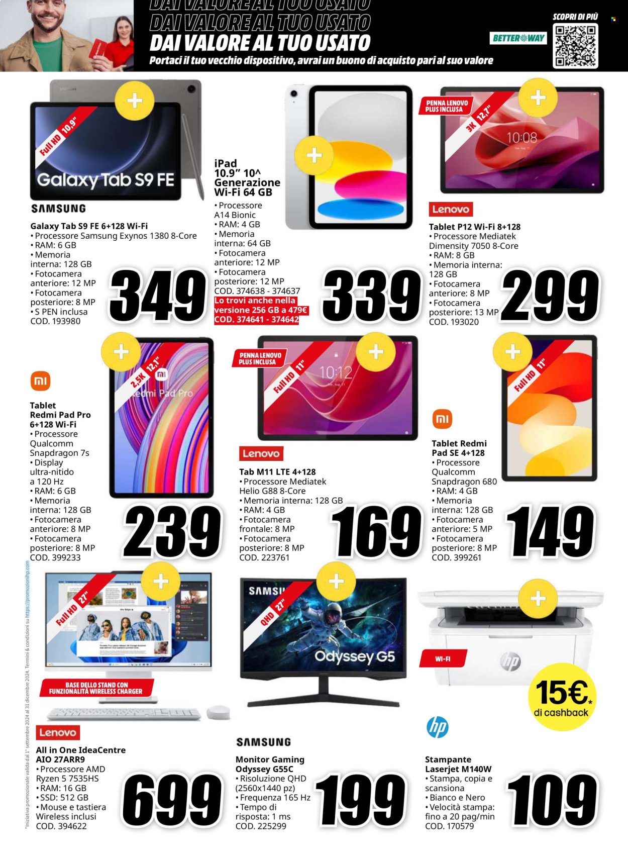 Leták MediaWorld - 21.11.2024 - 2.12.2024. Strana 7