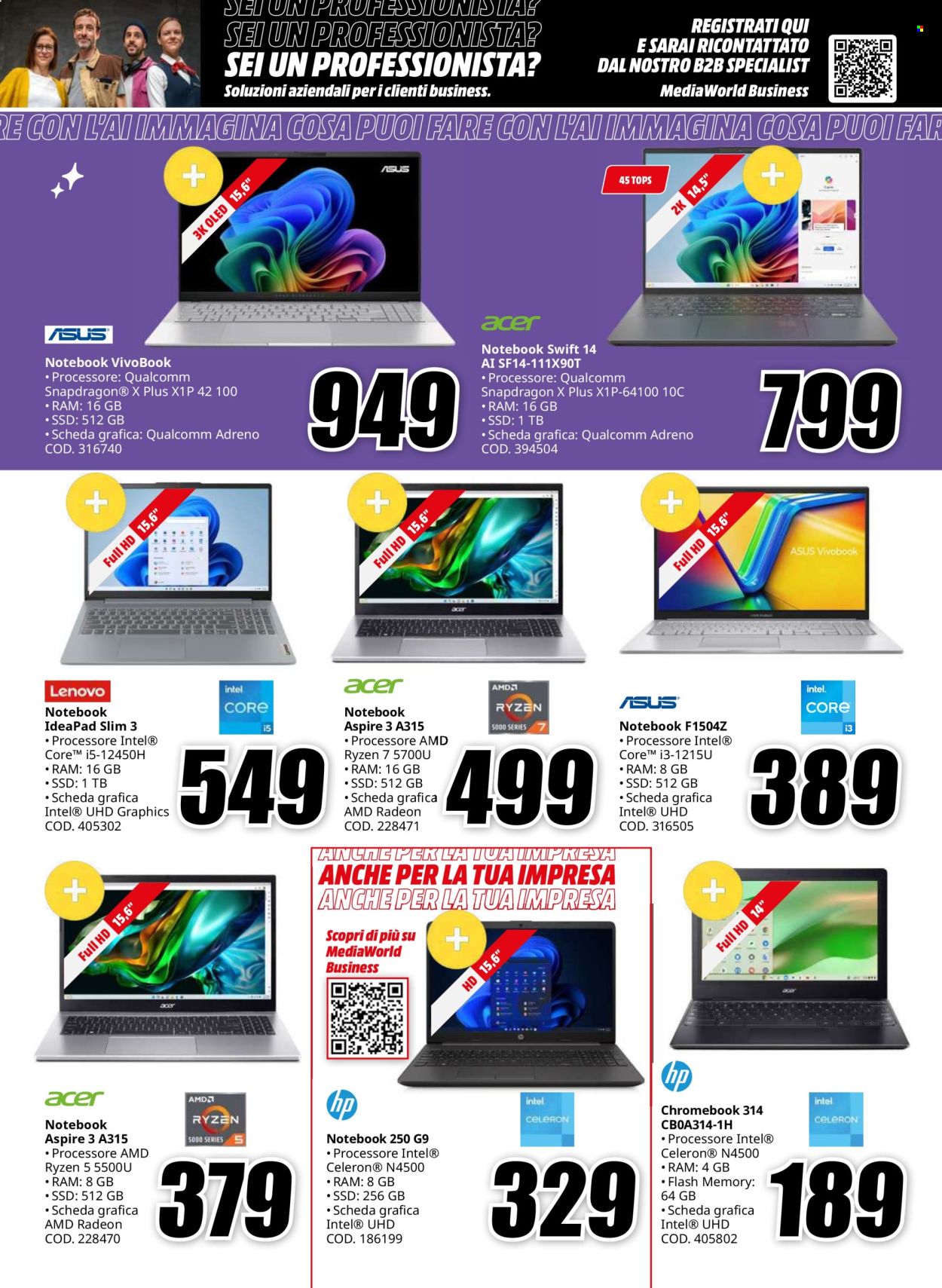 Volantino MediaWorld - 21/11/2024 - 2/12/2024. Pagina 9
