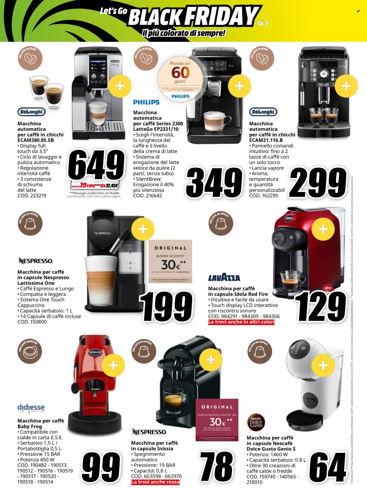 Volantino MediaWorld - 21/11/2024 - 2/12/2024. Pagina 22