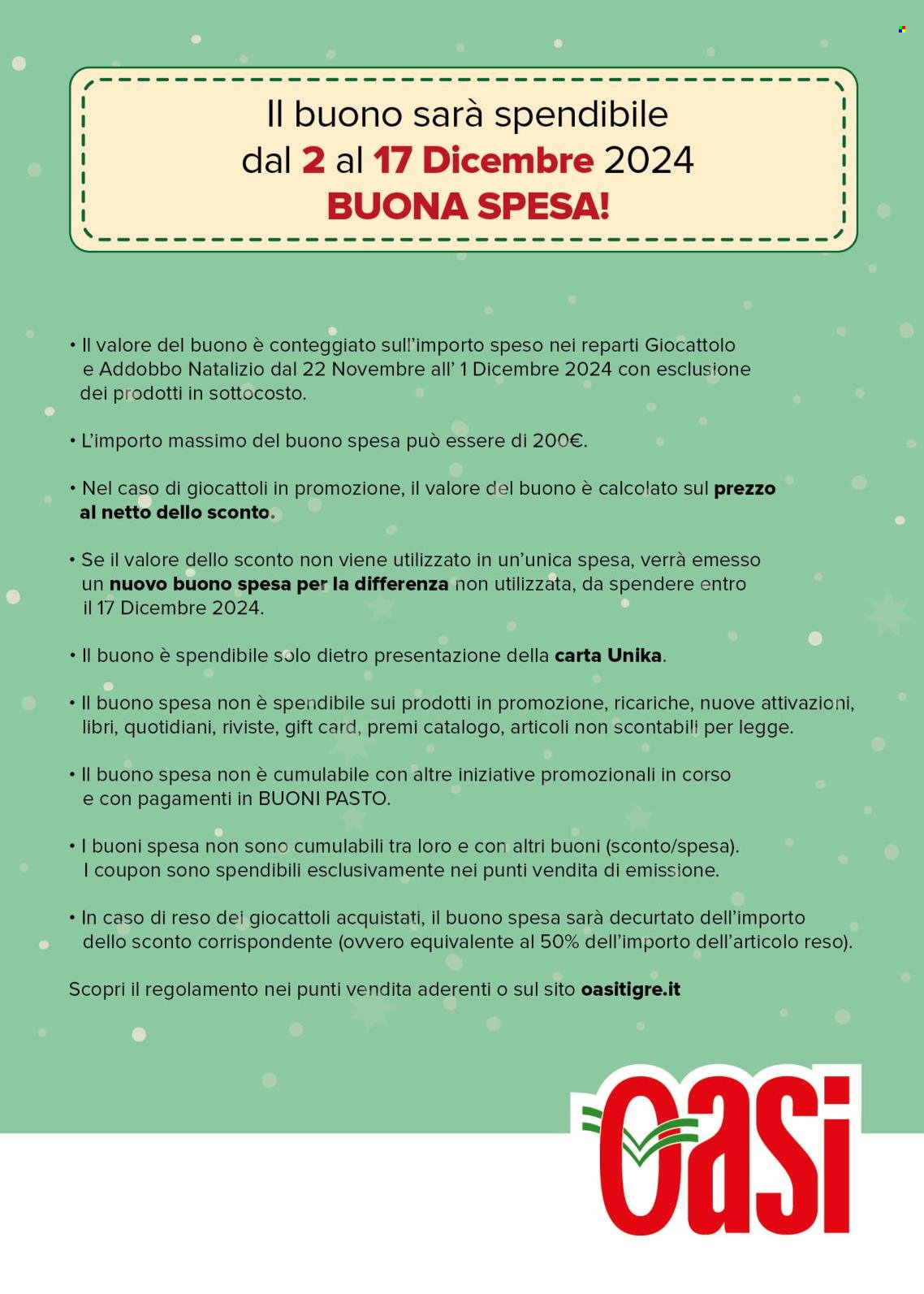 Leták Oasi - 21.11.2024 - 31.12.2024. Strana 27