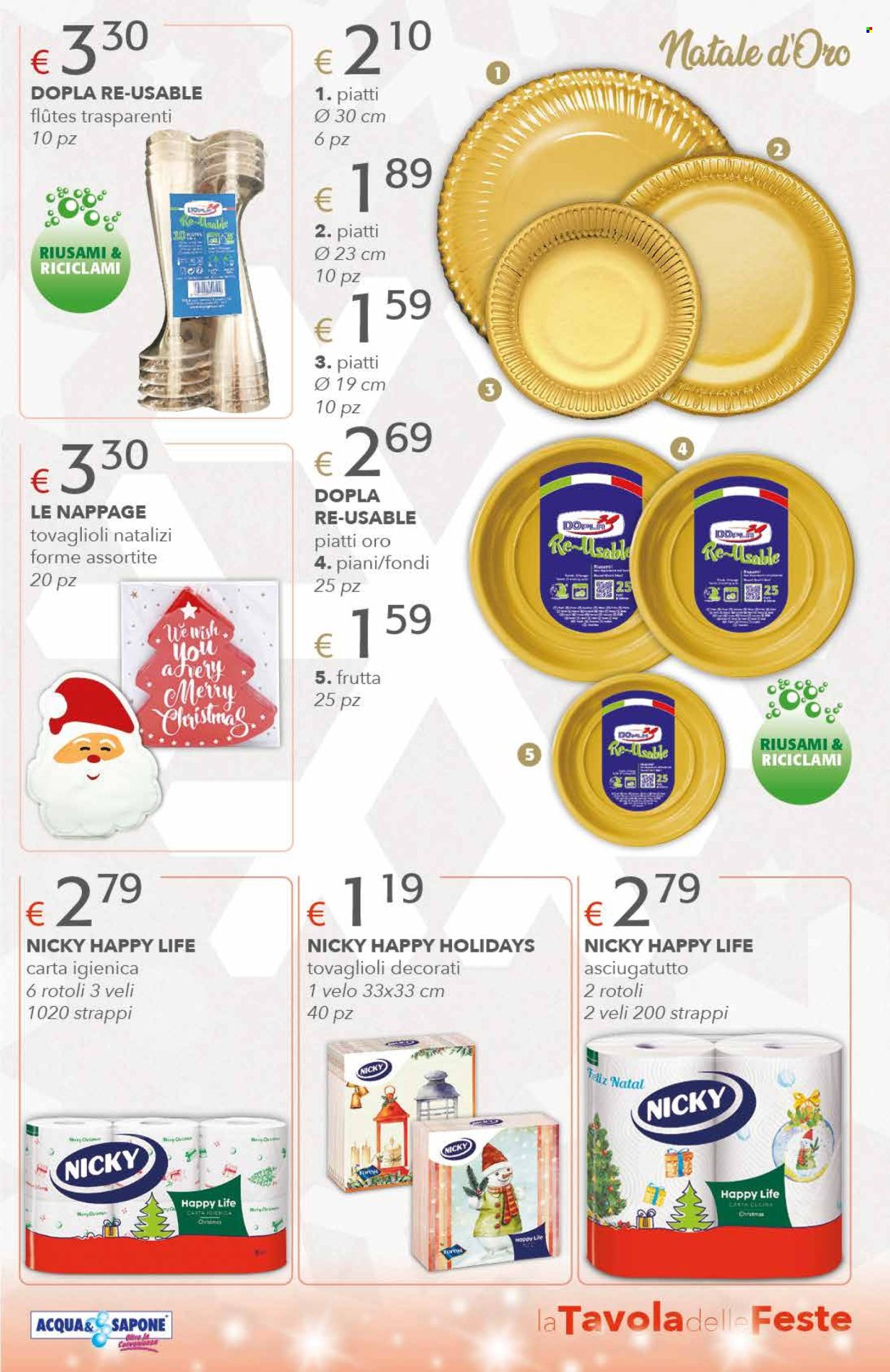 Volantino Acqua & Sapone - 20/11/2024 - 31/12/2024. Pagina 9