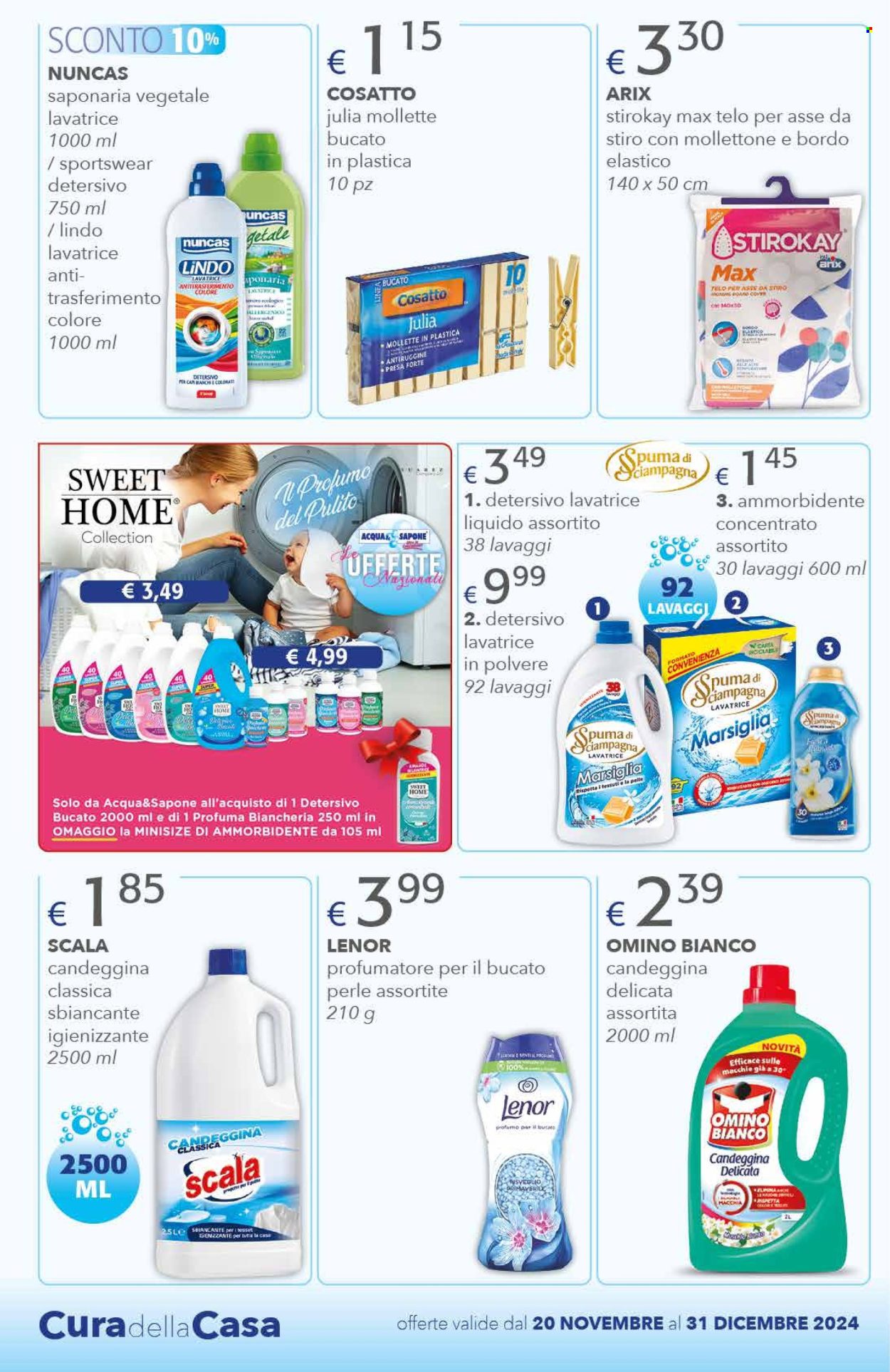 Volantino Acqua & Sapone - 20/11/2024 - 31/12/2024. Pagina 10