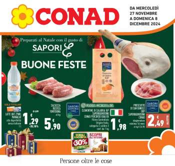 Volantino Conad - 27/11/2024 - 8/12/2024.