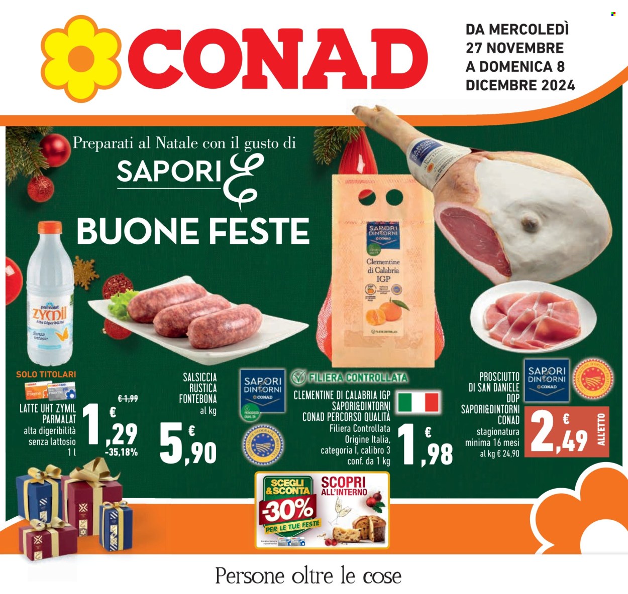 Leták Conad - 27.11.2024 - 8.12.2024. Strana 1