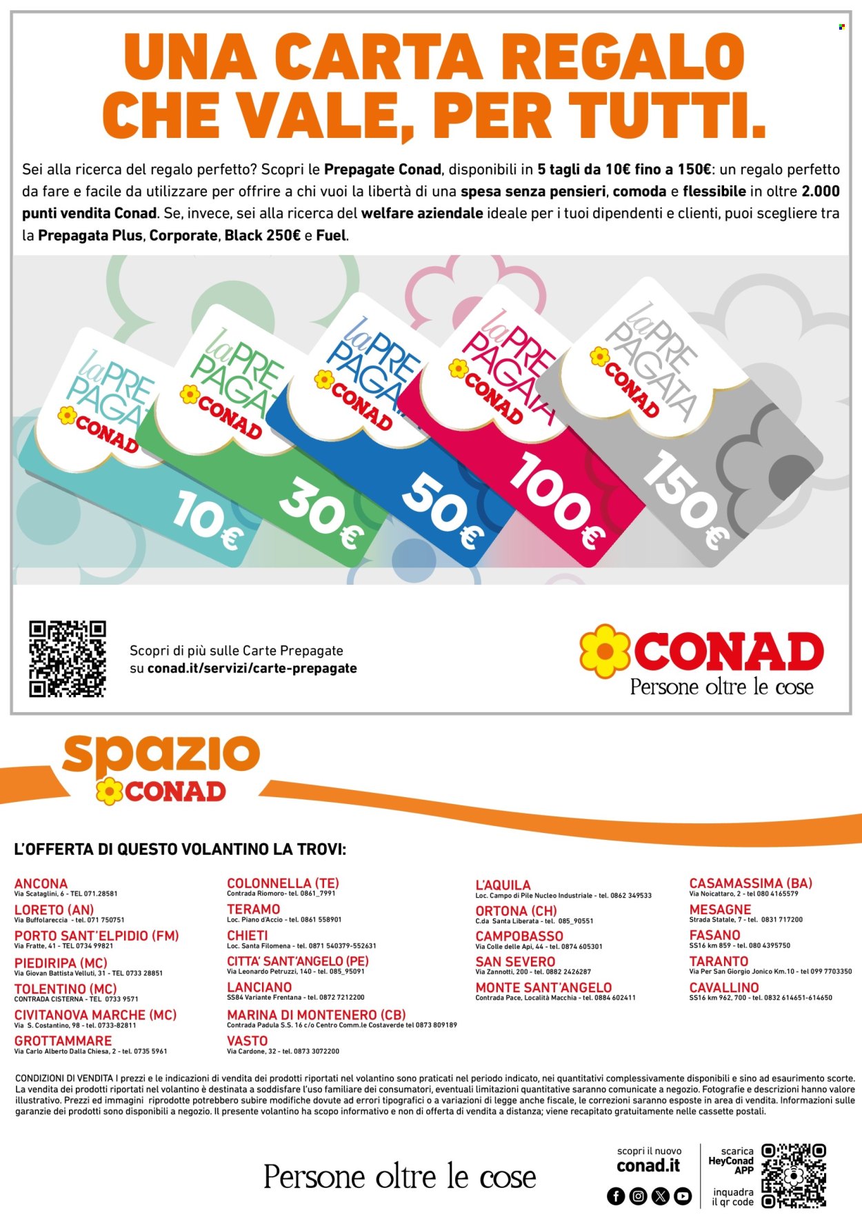 Volantino Spazio Conad - 25/11/2024 - 24/12/2024. Pagina 12