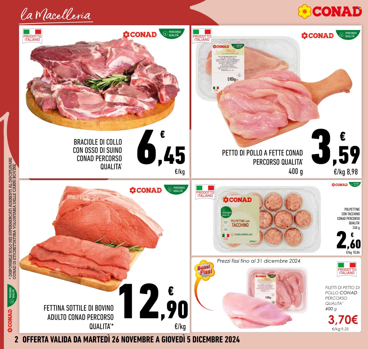 Leták Conad - 26.11.2024 - 5.12.2024. Strana 2