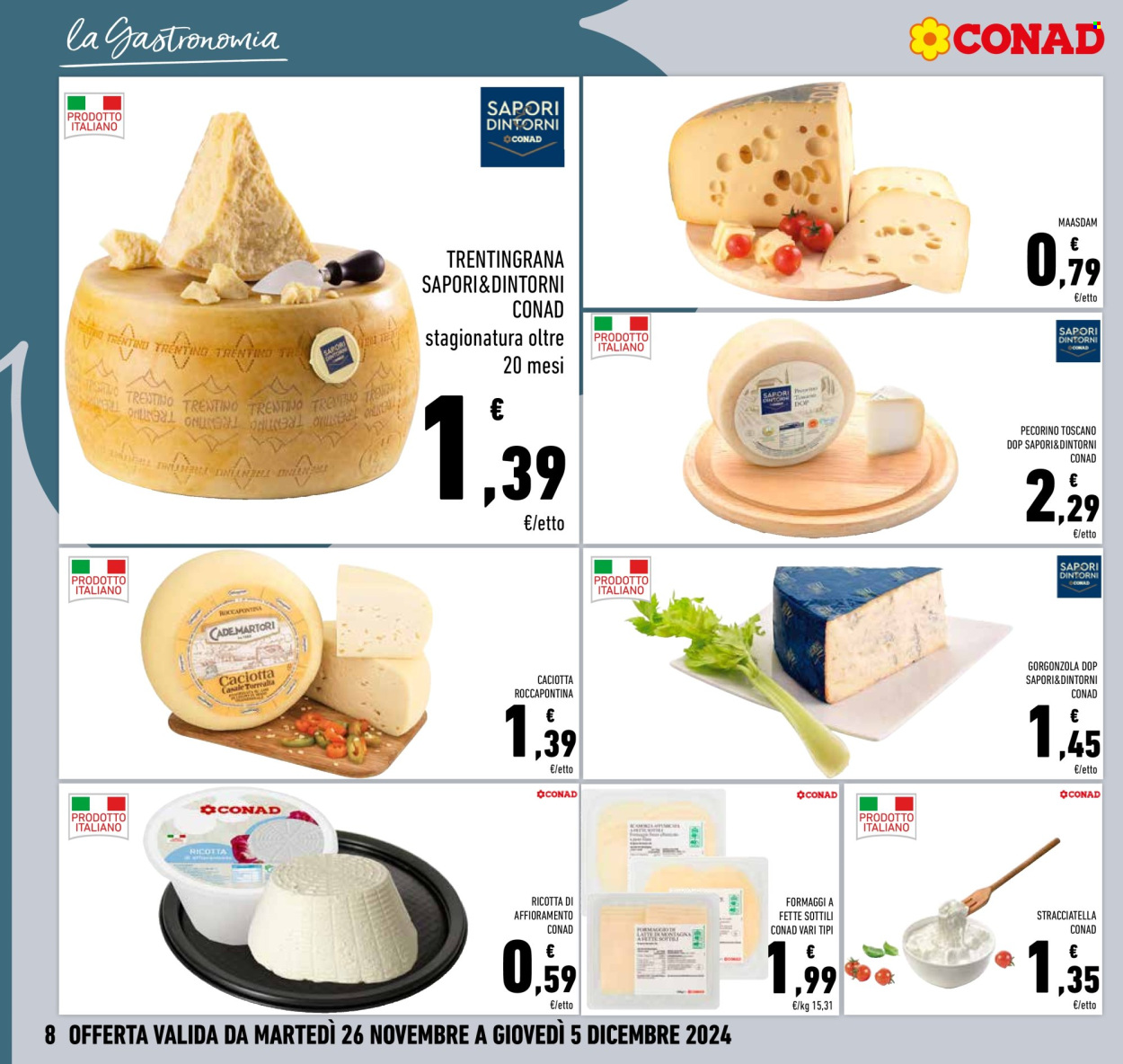Volantino Conad - 26/11/2024 - 5/12/2024. Pagina 8