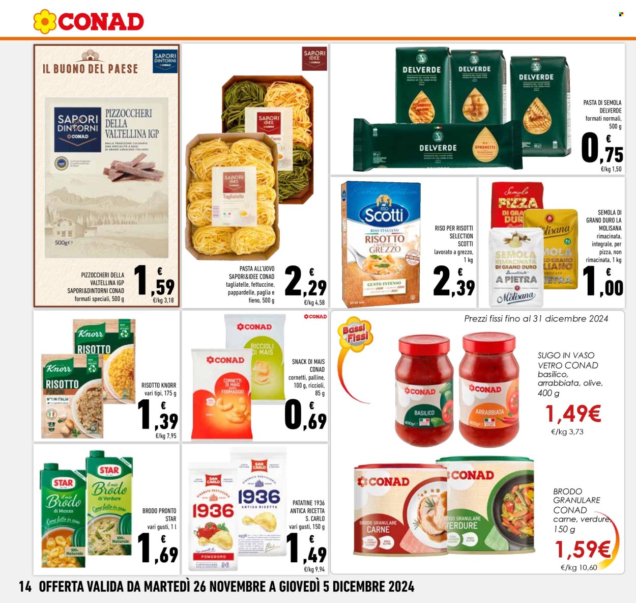 Volantino Conad - 26/11/2024 - 5/12/2024. Pagina 14
