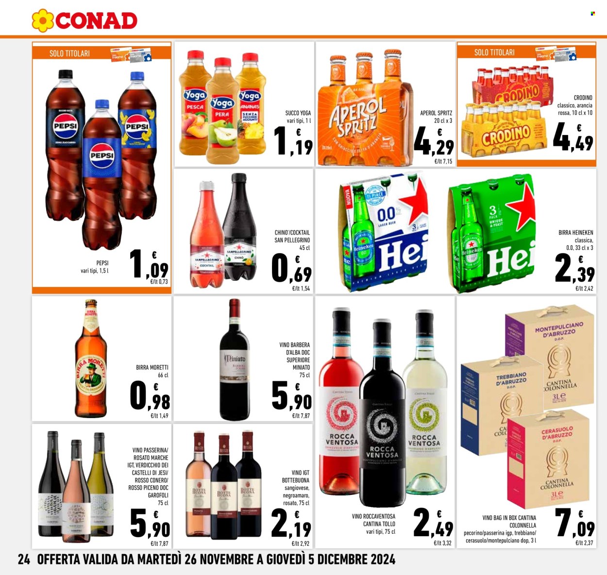 Leták Conad - 26.11.2024 - 5.12.2024. Strana 24