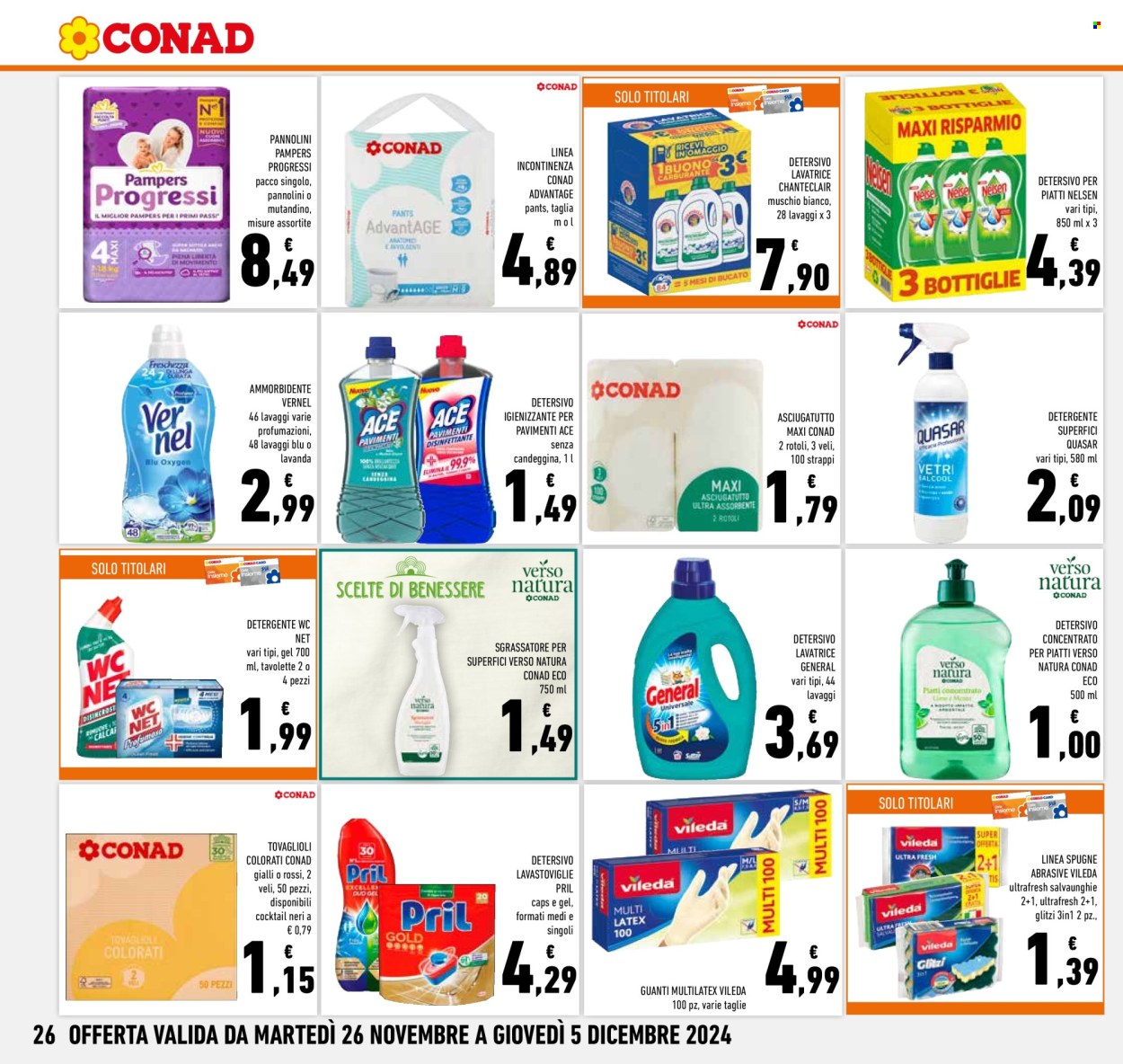Volantino Conad - 26/11/2024 - 5/12/2024. Pagina 26