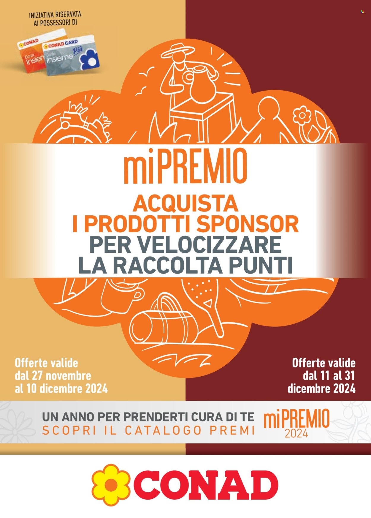 Volantino Conad - 27/11/2024 - 31/12/2024. Pagina 1