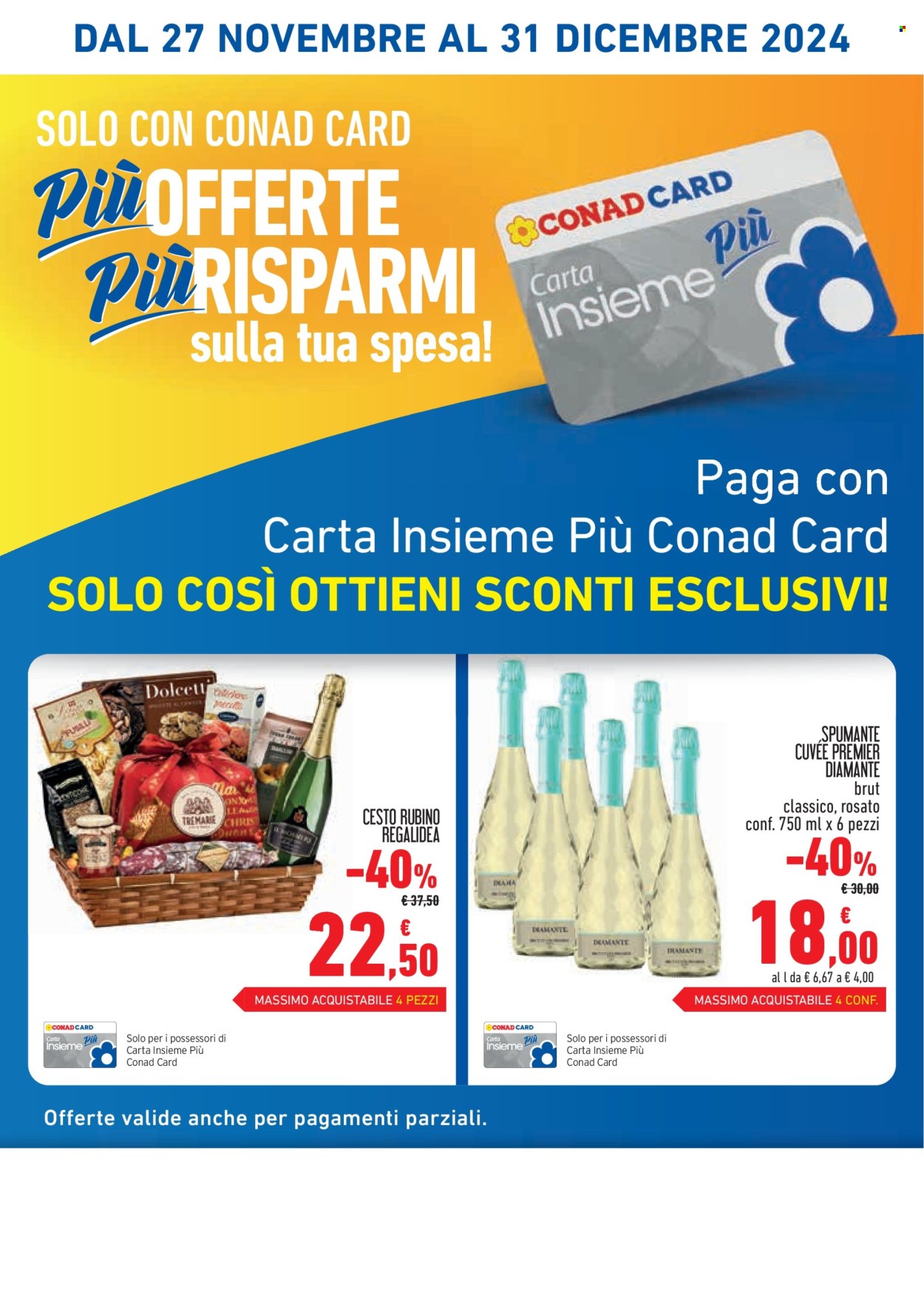 Volantino Conad - 27/11/2024 - 31/12/2024. Pagina 2