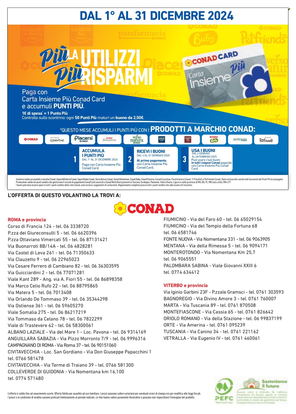 Volantino Conad - 27/11/2024 - 31/12/2024. Pagina 12