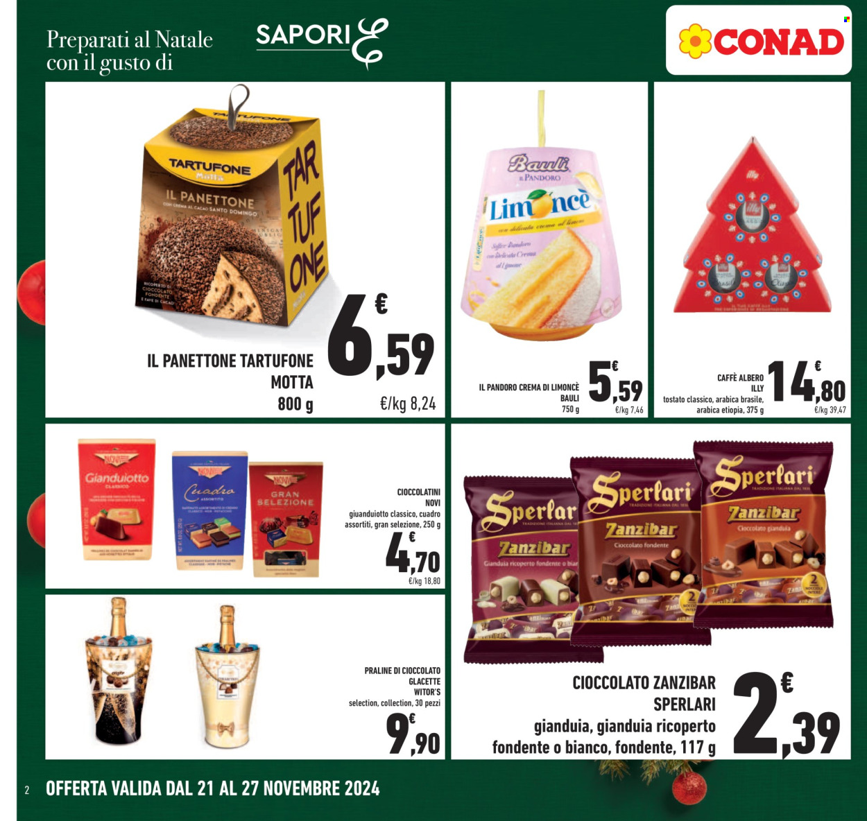 Volantino Conad - 21/11/2024 - 27/11/2024. Pagina 2