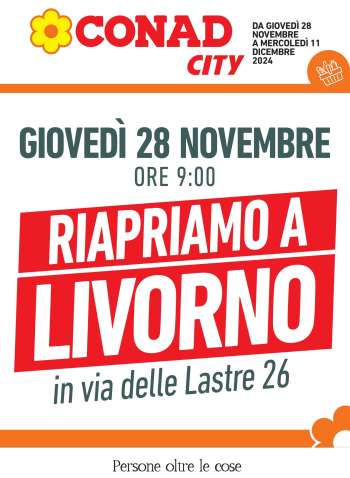 Volantino Conad City - 28/11/2024 - 11/12/2024.
