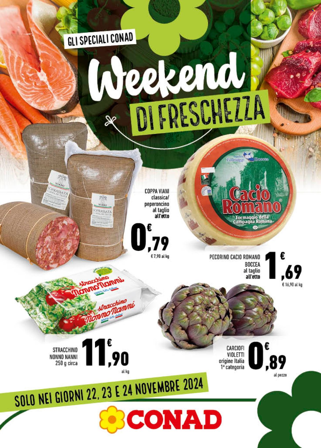 Leták Conad - 22.11.2024 - 24.11.2024. Strana 1