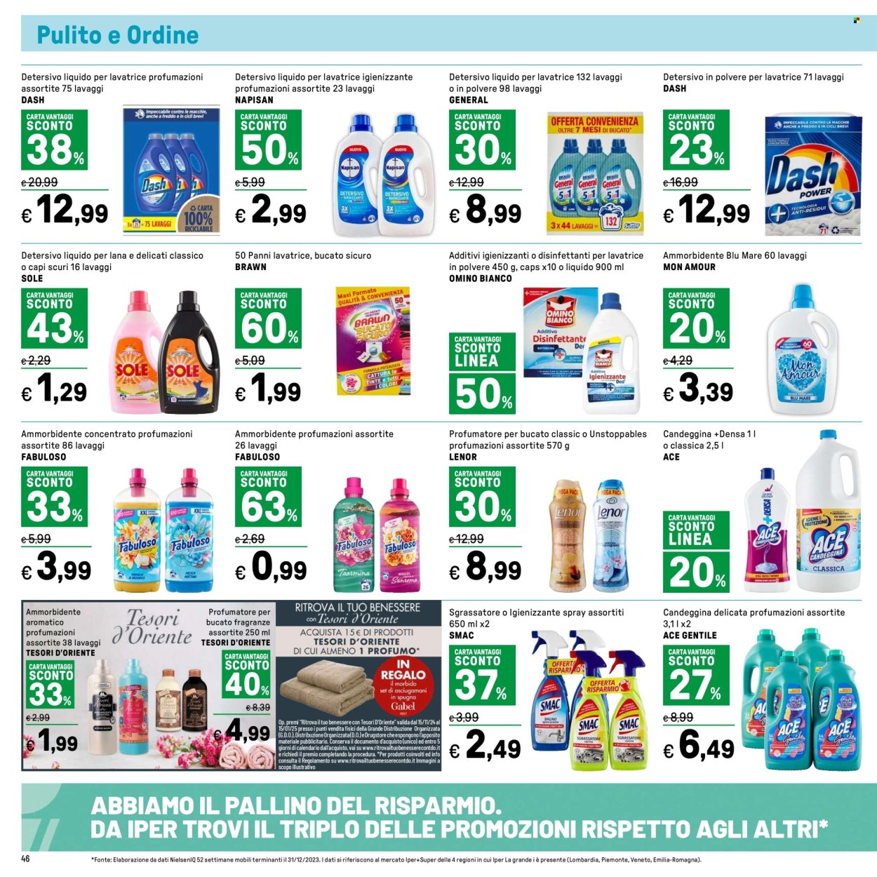 Volantino Iper, La grande i - 25/11/2024 - 8/12/2024. Pagina 46