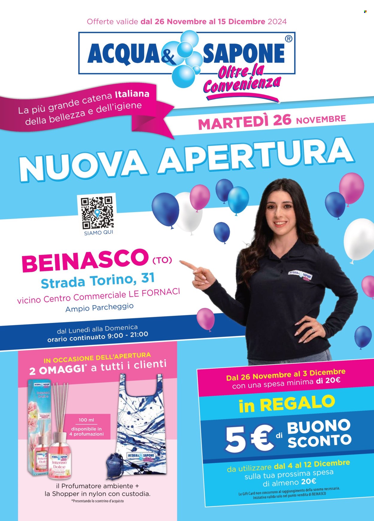 Leták Acqua & Sapone - 26.11.2024 - 15.12.2024. Strana 1