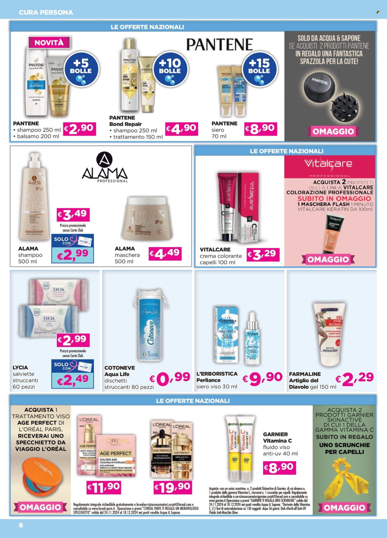 Volantino Acqua & Sapone - 28/11/2024 - 15/12/2024. Pagina 8
