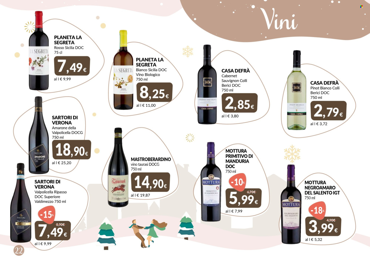 Volantino Famila - 25/11/2024 - 31/12/2024. Pagina 22