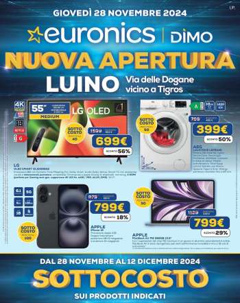Volantino Euronics - 28/11/2024 - 12/12/2024.