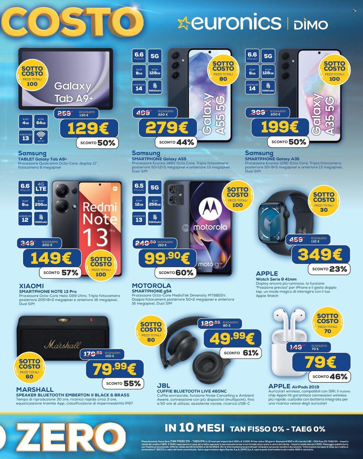 Volantino Euronics - 28/11/2024 - 12/12/2024. Pagina 3