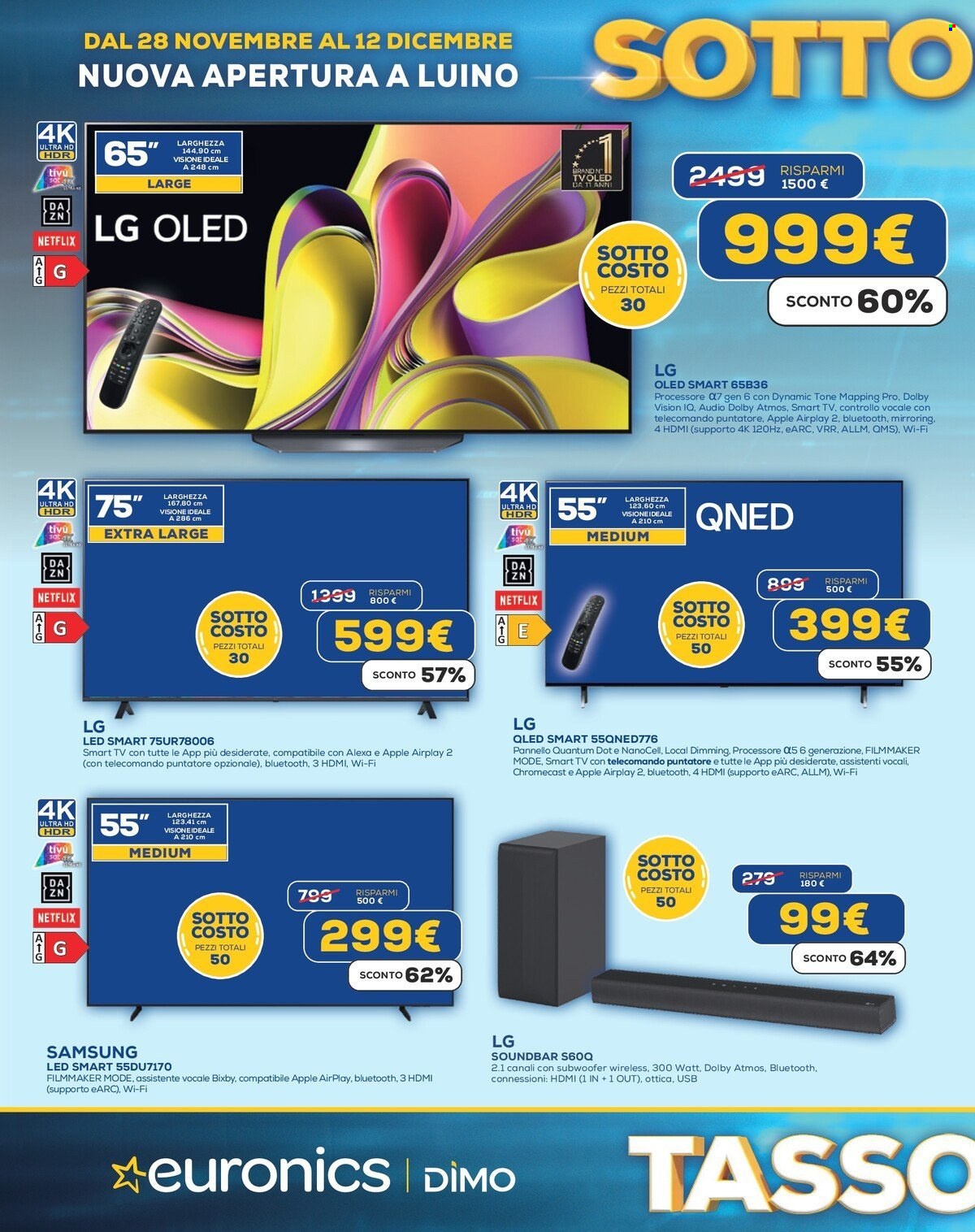 Volantino Euronics - 28/11/2024 - 12/12/2024. Pagina 4