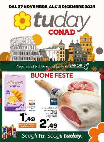 Volantino TuDay Conad - 27/11/2024 - 8/12/2024.
