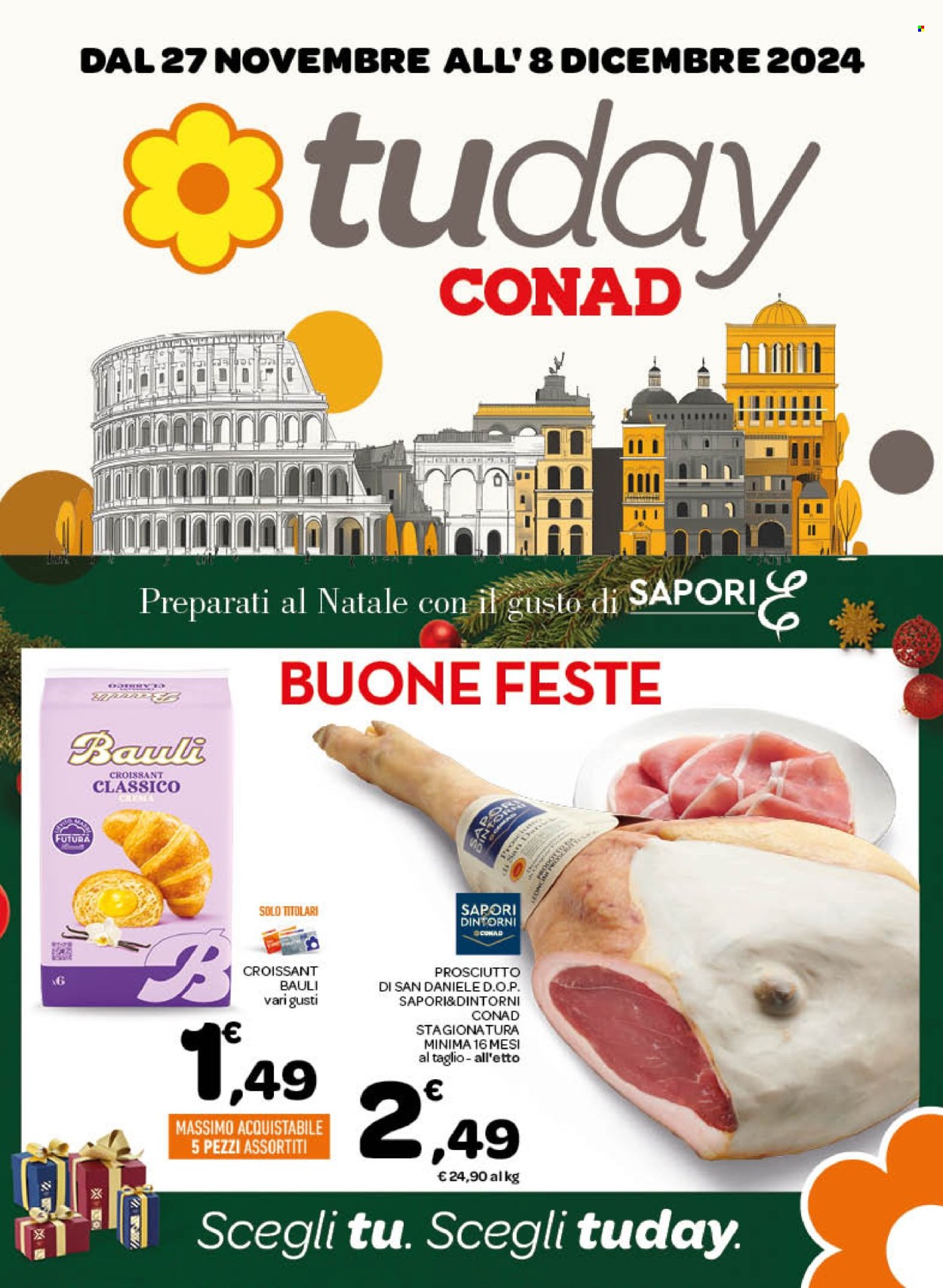Leták TuDay Conad - 27.11.2024 - 8.12.2024. Strana 1