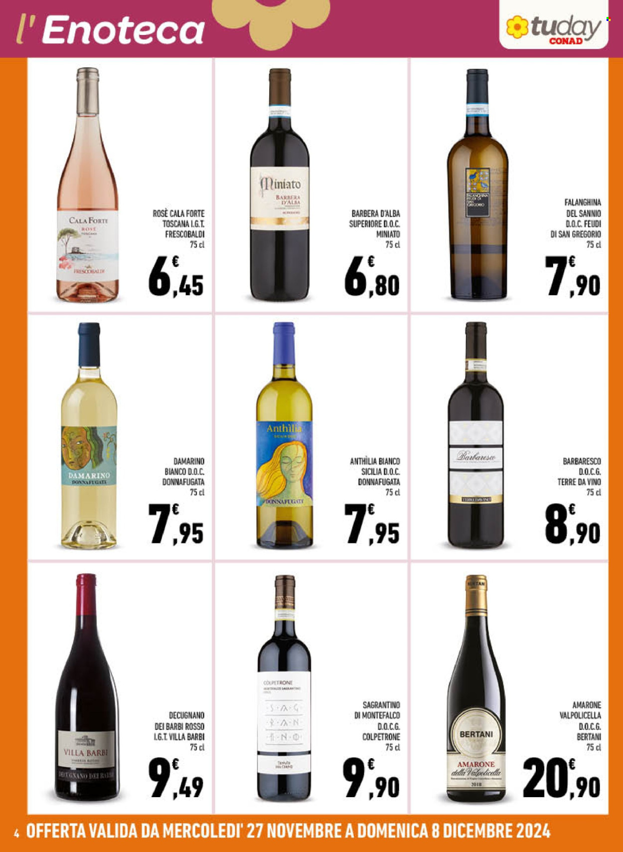 Volantino TuDay Conad - 27/11/2024 - 8/12/2024. Pagina 4