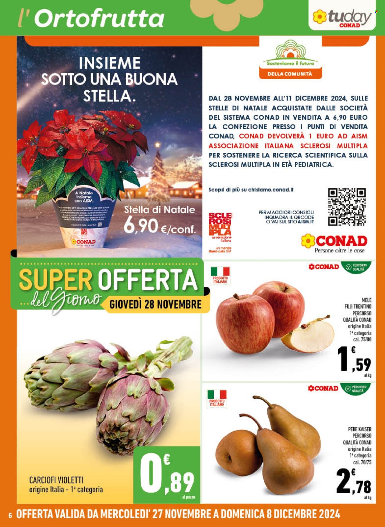 Volantino TuDay Conad - 27/11/2024 - 8/12/2024. Pagina 6