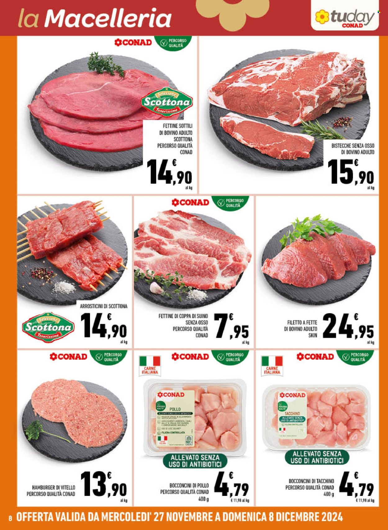 Leták TuDay Conad - 27.11.2024 - 8.12.2024. Strana 8
